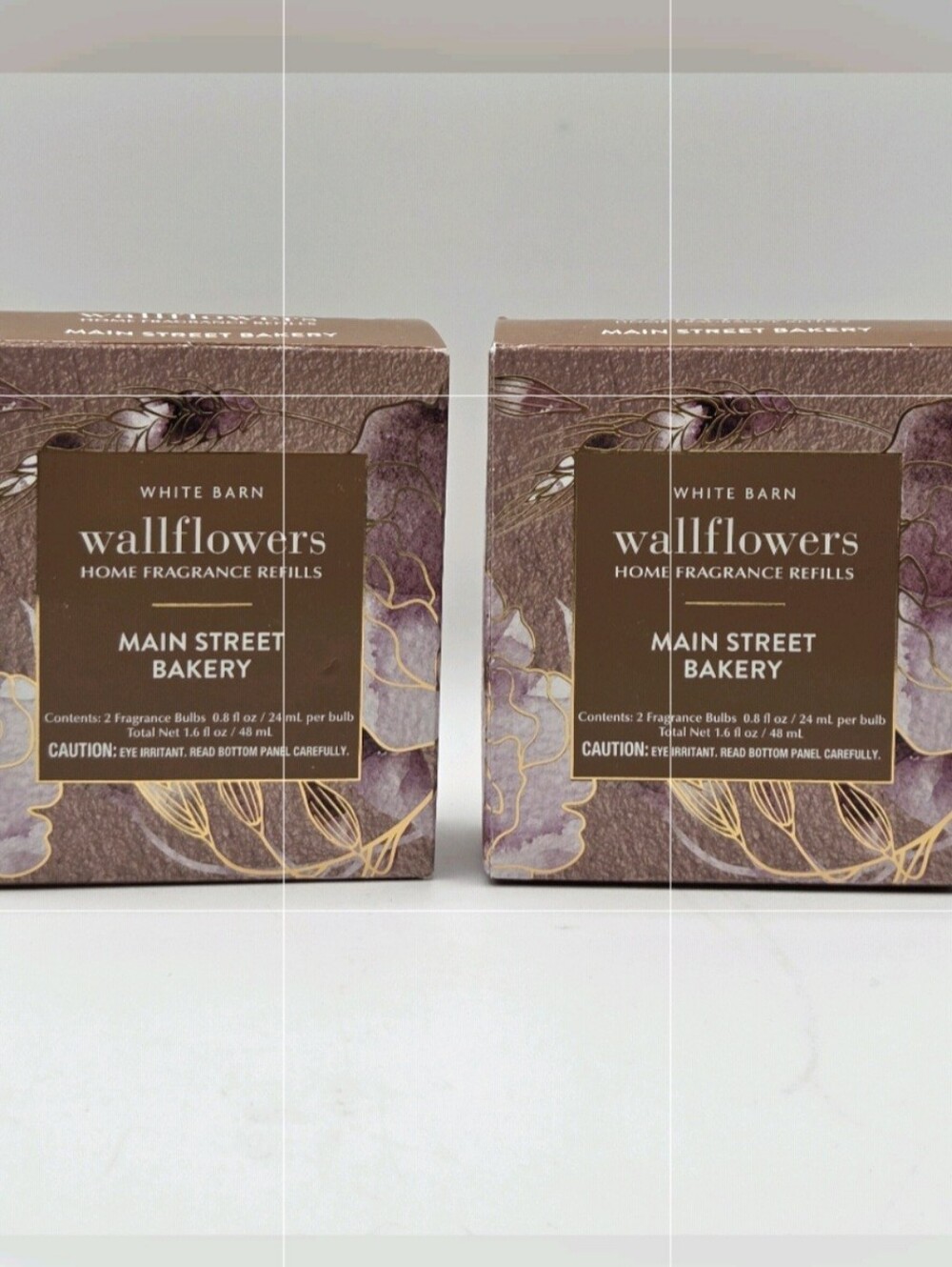 White Barn Wallflowers Home Fragrance Refills Main Street Bakery X 4